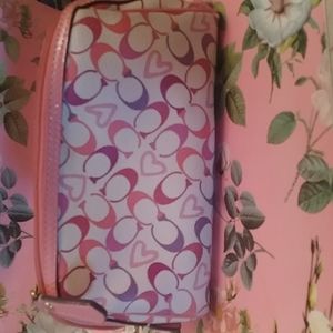 Coach make-up bag